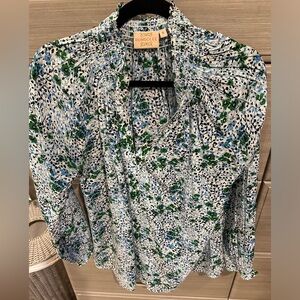 Rungolee long sleeve silk Blouse.